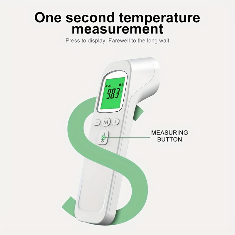 Pulse Oximeter - Contactloze infraroodthermometer of vingertop-pulsoximeter, draagbare, snel