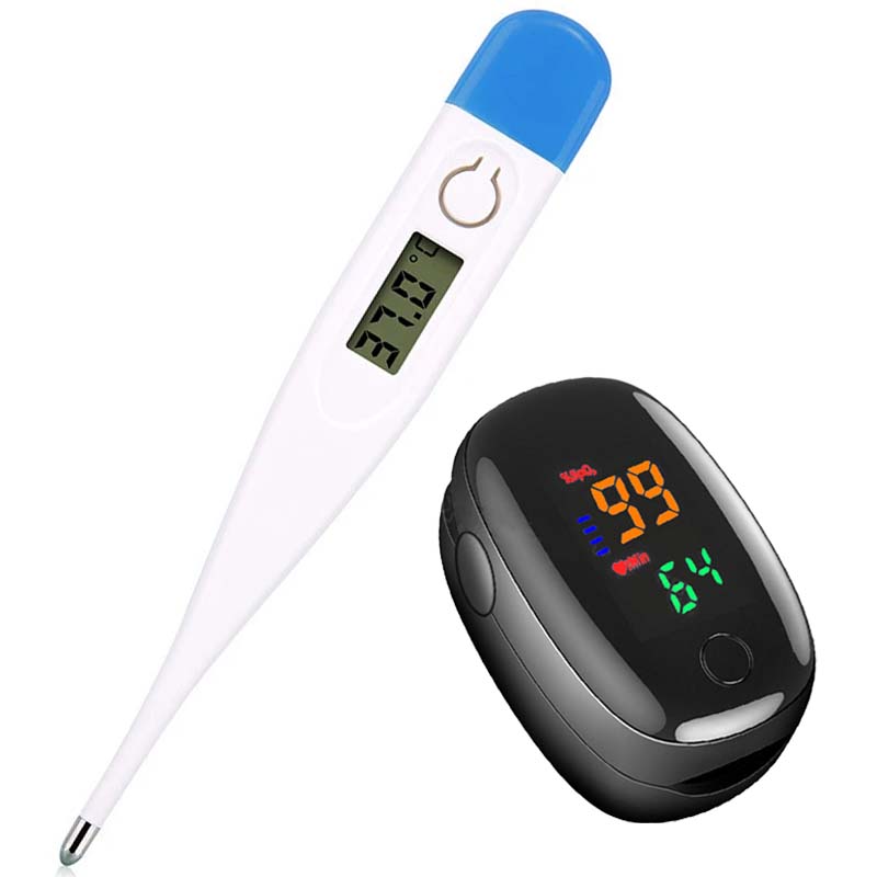Pulse Oximeter - Pulsoximeter Vinger Medische Huishoudelijke Thermometer Baby