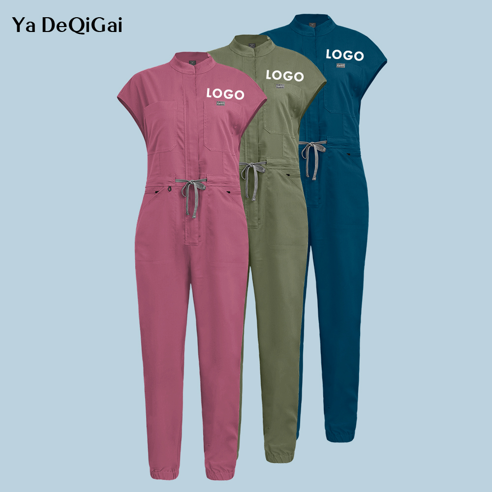 Nieuwe medische scrubs jumpsui - Medical Lab Logo recensie en prijs