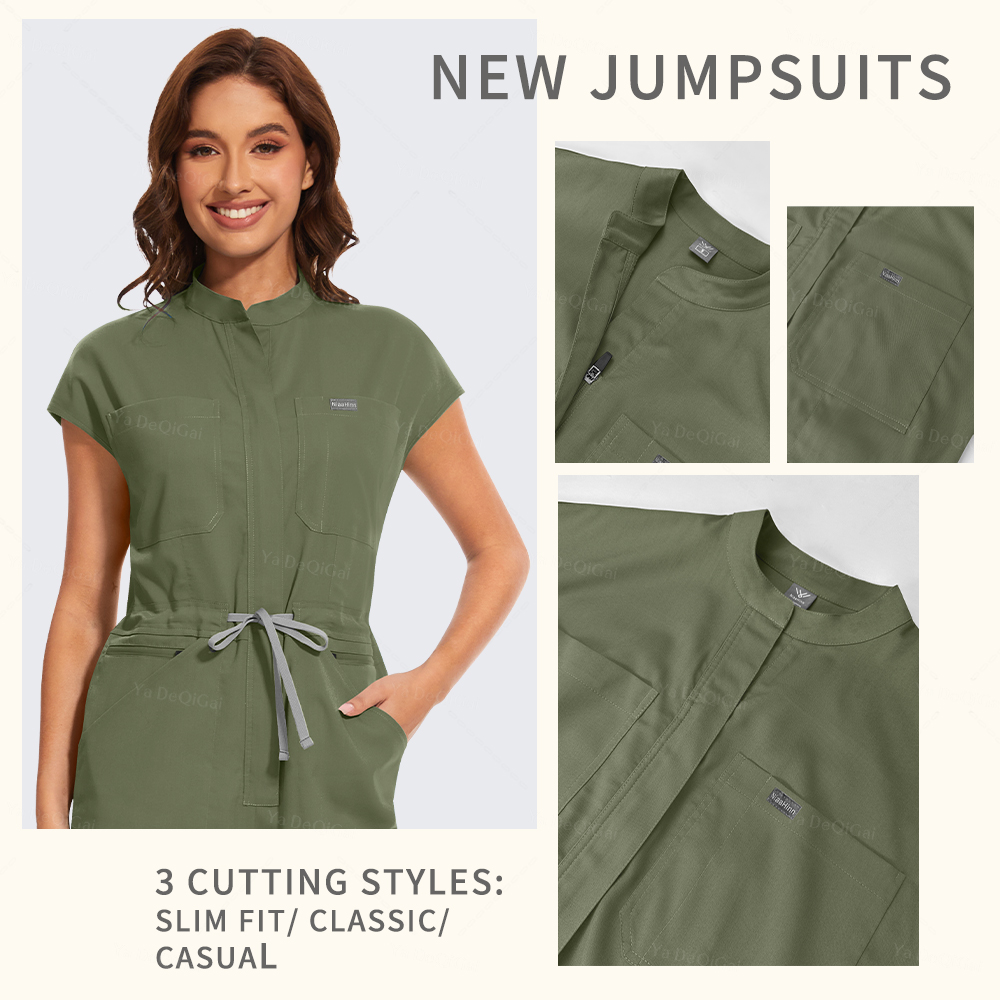 Nieuwe medische scrubs jumpsui - Medical Lab Logo recensie en prijs
