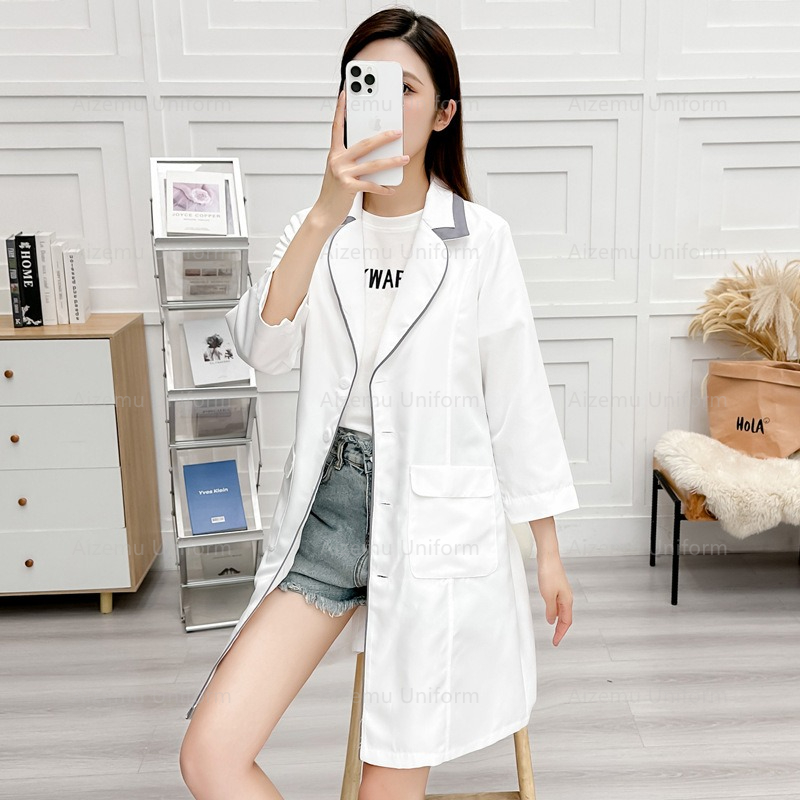 zwart schoonheidsuniform met s - Medical Lab Logo recensie en prijs