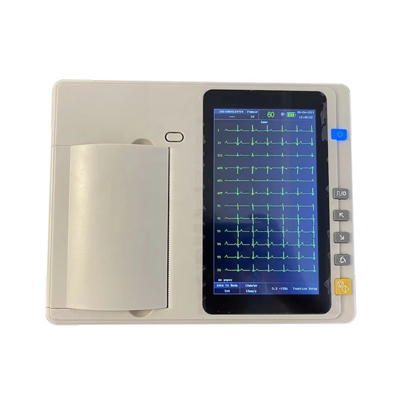 Draagbaar 12-kanaals 3/6/12-af - Ekg Ecg Machine Portable recensie en prijs