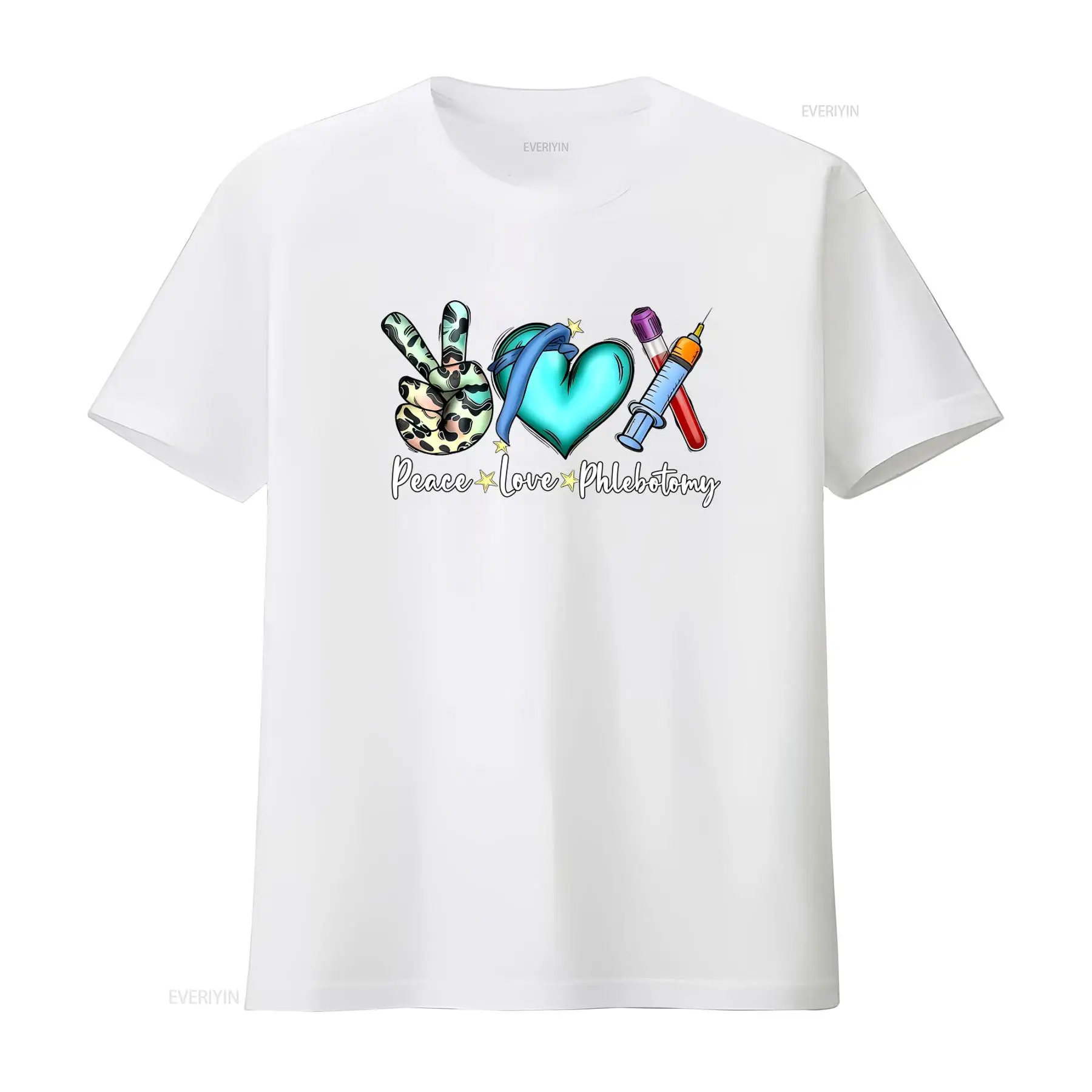 Peace Love Phlebotomy T-shirt  - Medical Lab Technologist recensie en prijs