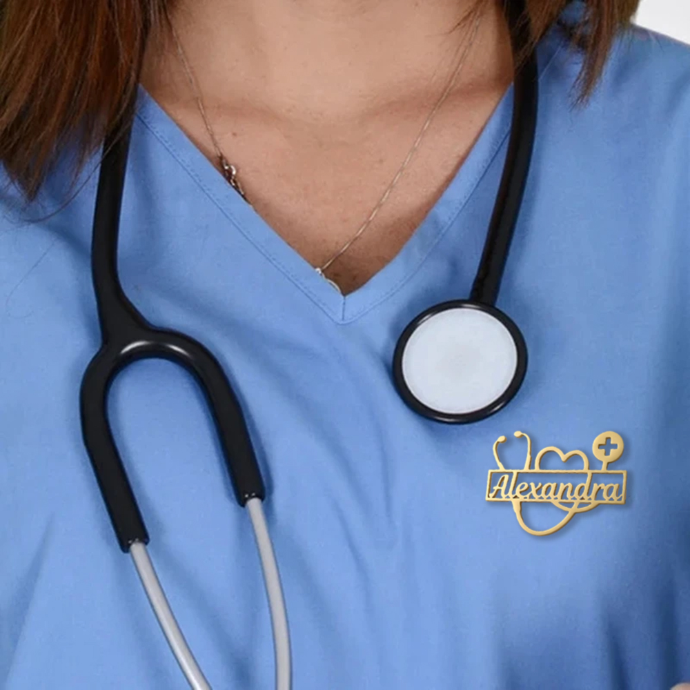 Nieuw aangepaste liefde stetho - Medical Lab Logo recensie en prijs