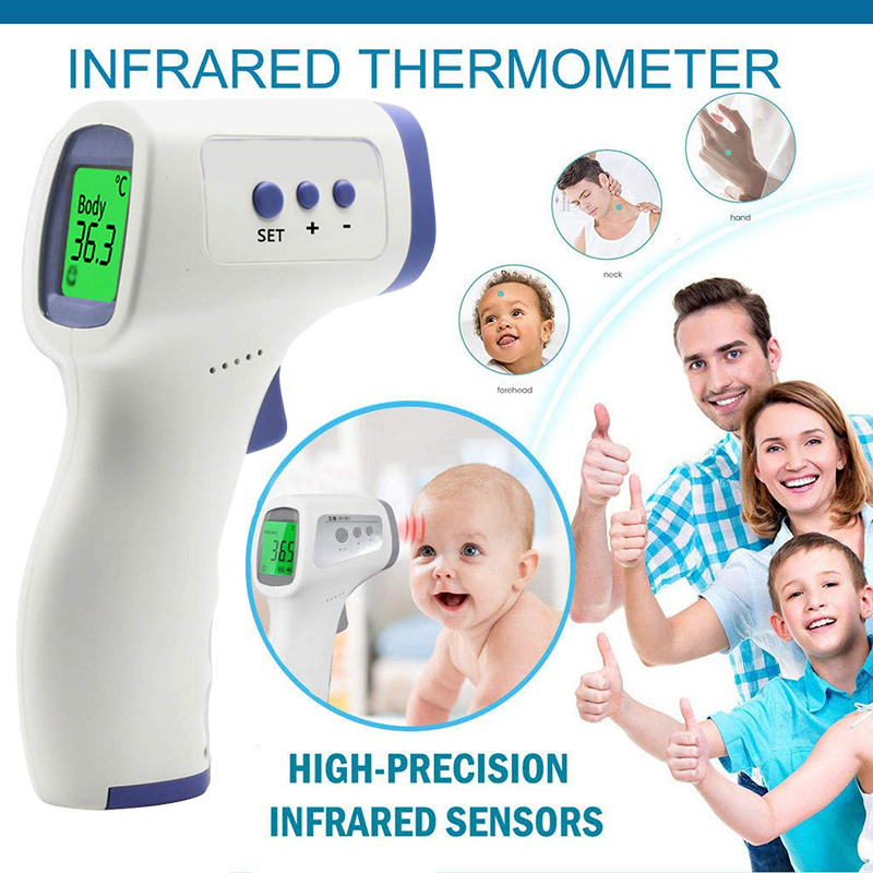Digitale infrarood-voorhoofdth - Pulse Oximeter recensie en prijs